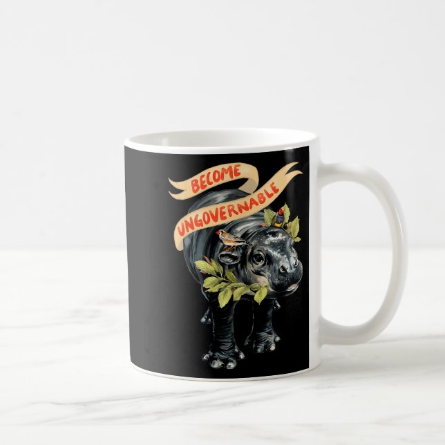 Mug Become Ungovernable Funny Moo-deng  (Droite)