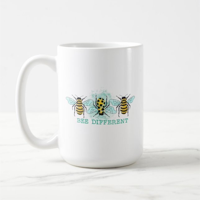 Mug Bee Different Bumble Bee Trio (Gauche)