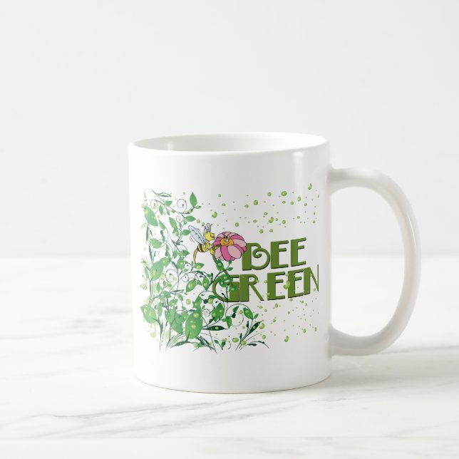 Mug Bee Green (Droite)