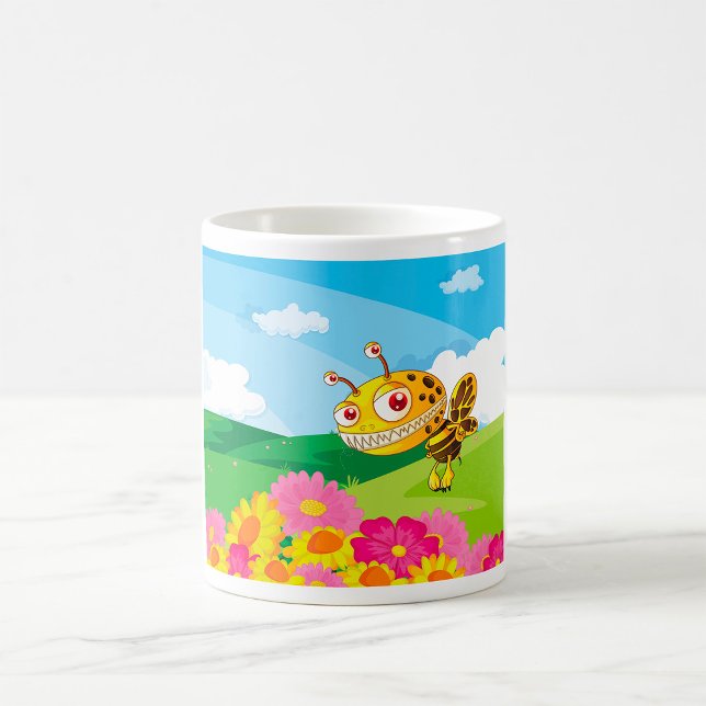 Mug Bee Monster mignonne mais Déplaisante dans un cham (Créateur téléchargé)