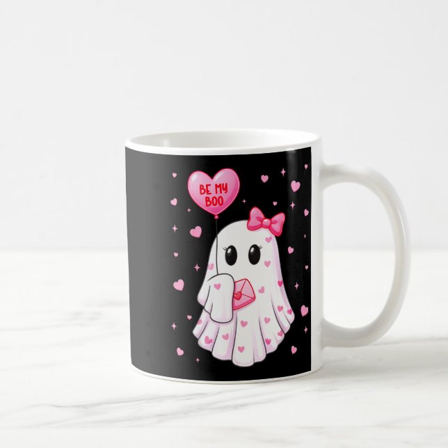 Mug Bee My Boo Heart Boo Ghost Valentine Outfit Women  (Droite)