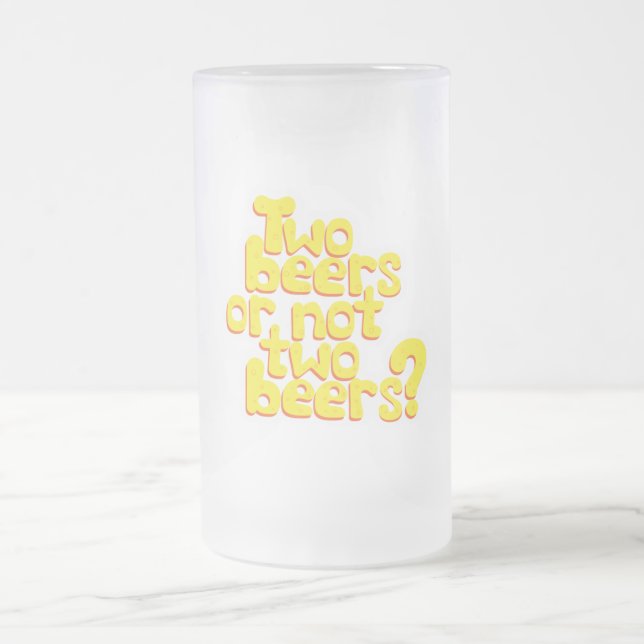 mug_beer mattglas bierglas (Mittel)