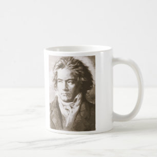 Mug Beethoven À Sepia