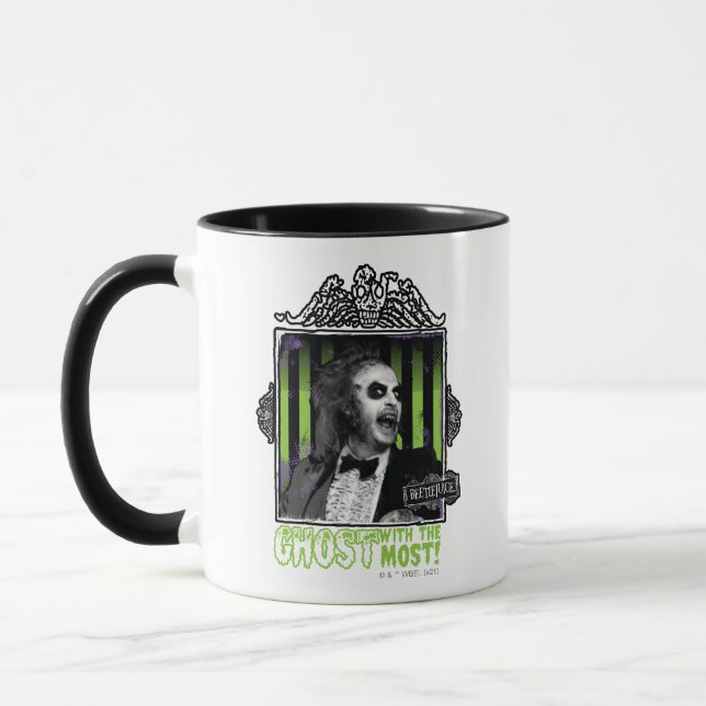 Mug Beetlejus | Portrait "Ghost With the Most" (Gauche)