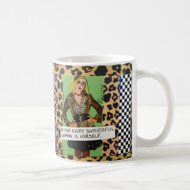 MUG-BEHIND JEDE ERFOLGREICHE FRAU IST SELBST KAFFEETASSE (Rechts)