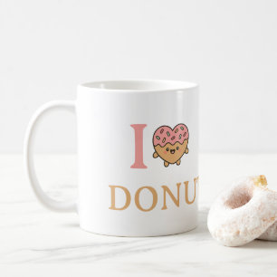 Mug beignets d'amour au chocolat.