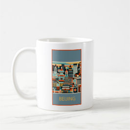 Mug Beijing Chine Art Déco