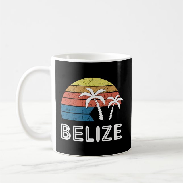 Mug Belize Pour Bélize Vacances (Gauche)