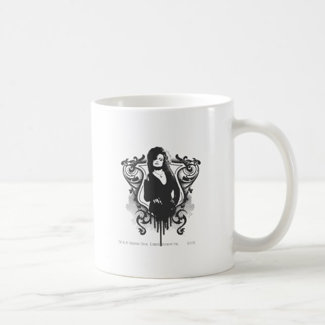 Mug Bellatrix Lestrange Dark Arts Design (Droite)