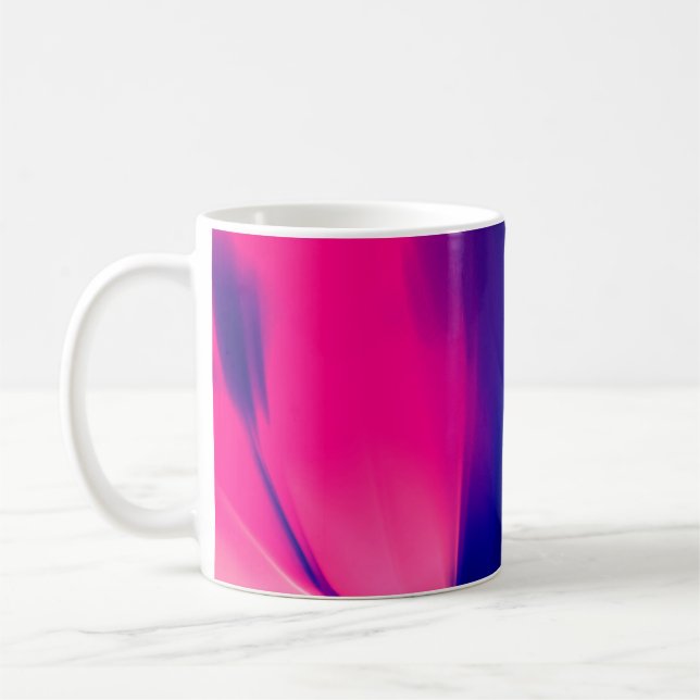 Mug belle abstraite élégante base futuriste (Gauche)