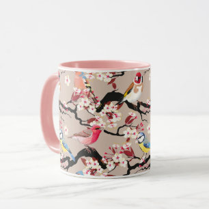 Mug Belle Bouge Motif aux oiseaux