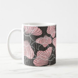 Mug Belle couleur abstrait sans couture motif. Dos
