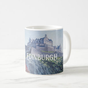 Mug Belle Ecosse Édimbourg Château des beaux-arts