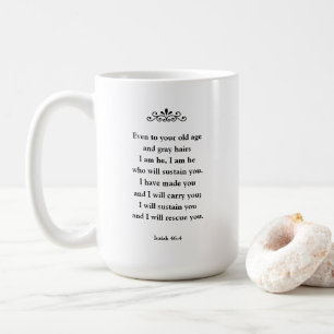 Mug Belle Écriture Encourageante Bible Verse Isaiah