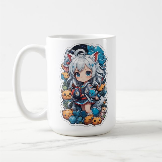Mug Belle et belle Anime Style (Gauche)