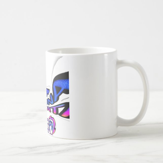 Mug Belle Extraordinaire USA Fun Text Art Motif Design (Droite)