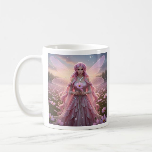 Mug Belle Fée Opal Octobre (Gauche)