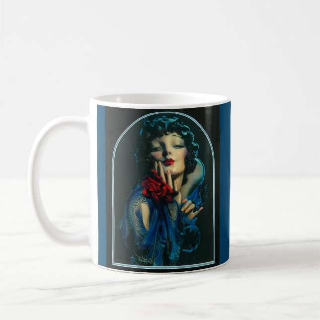 Mug belle femme des années 1920 (Gauche)