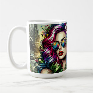 Mug Belle Femme en Ville 