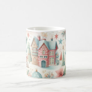 Mug Belle Festive Maison Village Vintage Noël