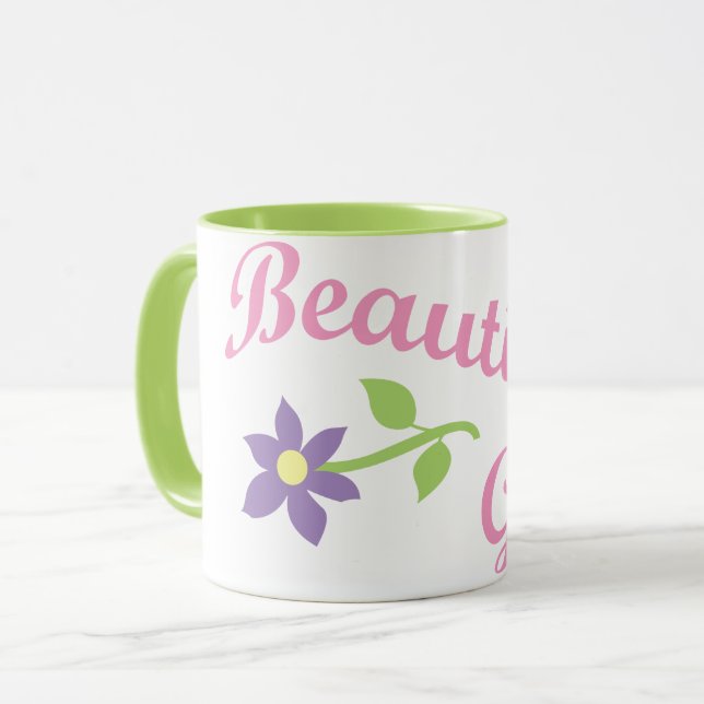 Mug Belle fille (Devant gauche)