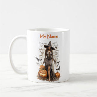 Mug Belle Fille Enchantée : Halloween Witch Cup