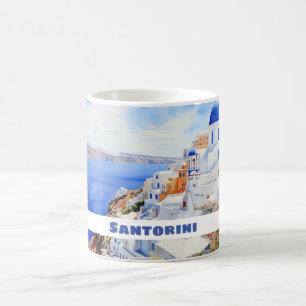 Mug Belle île Santorin, Oia