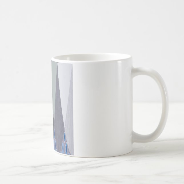 Mug Belle impression Extraordinaire Chevron Design Art (Droite)