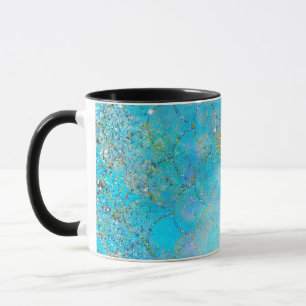 Mug Belle Iridée Perle Brillant Écailles de Sirène