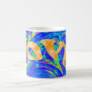 Mug Belle jolie Unique Love Texte Colorful Design