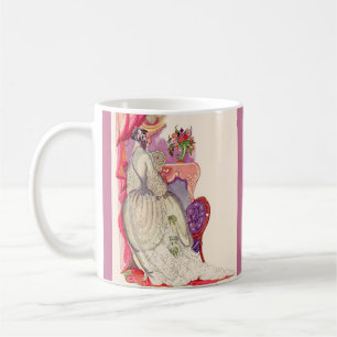 Mug belle mariée dans une belle robe
