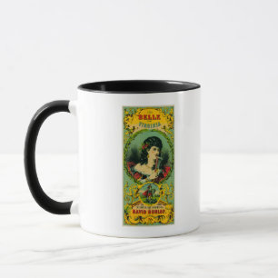Mug Belle of Virginia Tobacco LabelPetersburg, VA