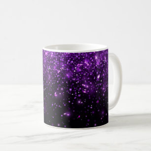 Mug Belle Parties scintillant violette Imprimer