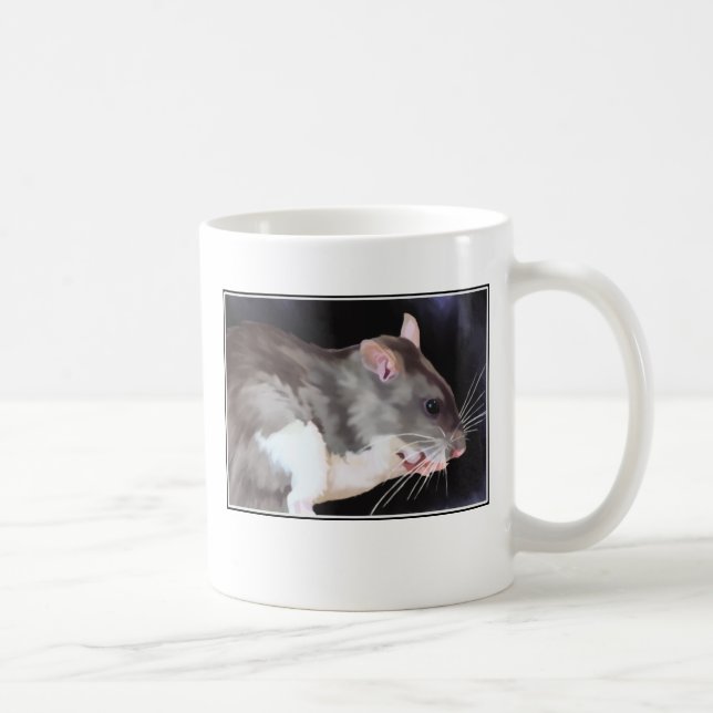 Mug Belle peinture de rat (Droite)