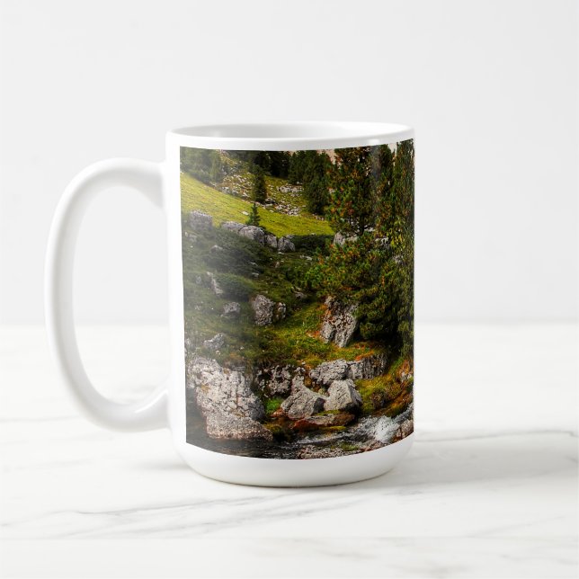 Mug Belle Randonnée Trail River, Trees & Mountains (Gauche)