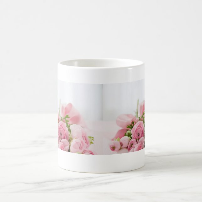 Mug Belle rose Roses Fleur Floral (Centre)