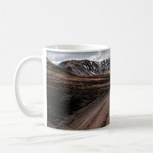 Mug Belle route Landmanalaugar gravier chemin de pouss