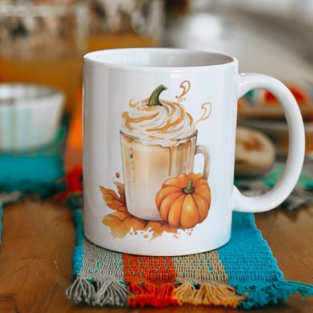 Mug Belle saison automne Citrouille épice fin automne (Créateur téléchargé)