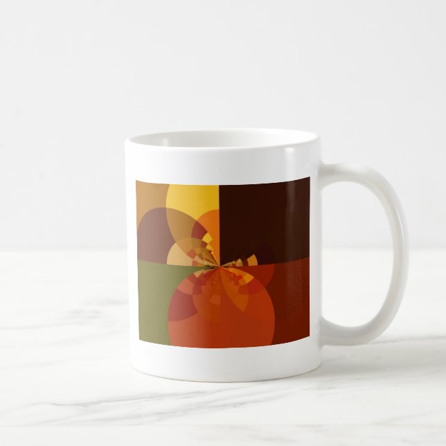 Mug Belle Terre Art Abstrait Imprimer (Droite)