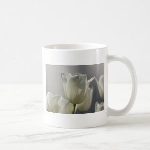 Mug Belle Tulipe de printemps blanche