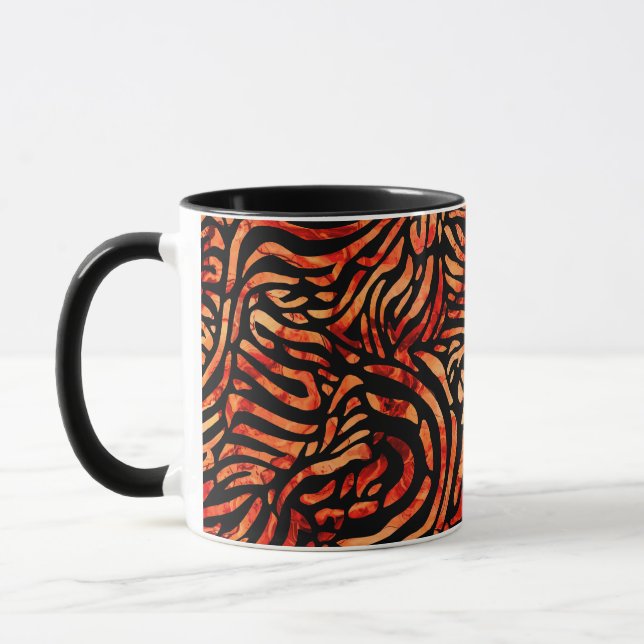 Mug Belle Zèbre Rouge (Gauche)