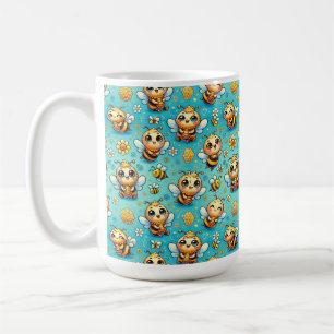 Mug Belles abeilles caricaturales