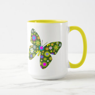 Mug Belles Aziza Ailes de Papillon Folie Florale