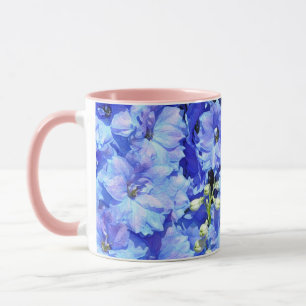 Mug Belles fleurs de delpinium