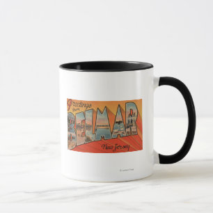 Mug Belmar, New Jersey - grandes scènes de lettre