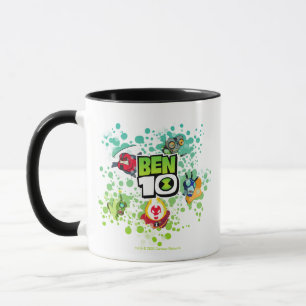 Mug Ben 10 Aliens Formulaires Graphique de bulle