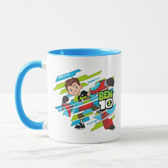 Mug Ben 10 Débordement de transformation de l'ADN (Gauche)