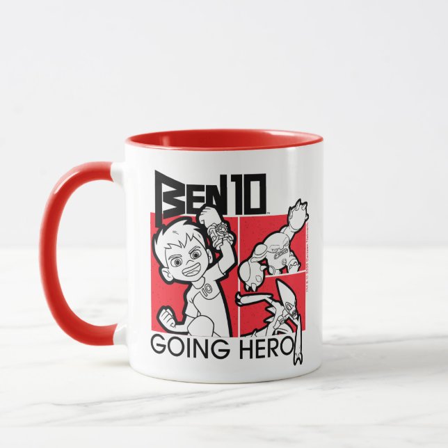 Mug Ben 10 Going Hero (Gauche)