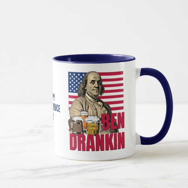 Mug BEN DRANKIN 4 juillet (Droite)