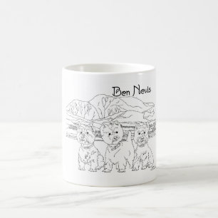 Mug Ben Nevis Ecosse avec Westies